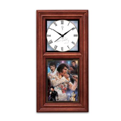 Elvis For All Time Wall Clock