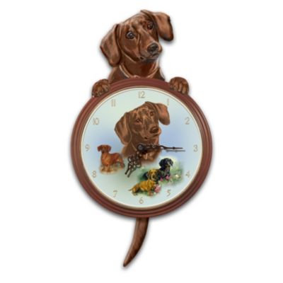 Dachshund Wall Clock