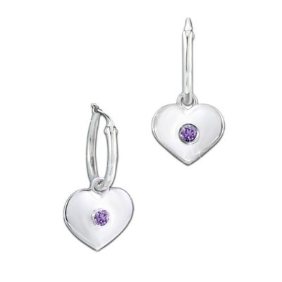 Daughter Swarovski Crystal Convertible Earring Set Daughter I Wish You