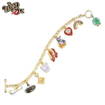 Buy Wizard Of Oz Over The Rainbow Charm Bracelet