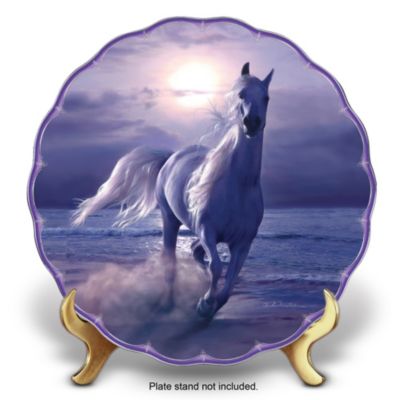 Christian Riese Lassen Mystic Runner Horse Art Collector Plate