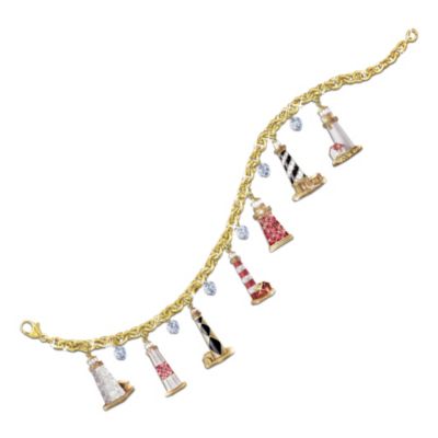 Guiding Lights Lighthouse Charm Bracelet