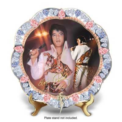 Untamed Superstar: Elvis Presley Porcelain Collector Plates