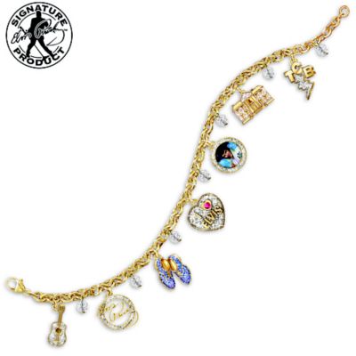 Elvis Presley Showstopper Charm Bracelet