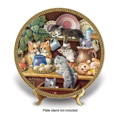 Kitchen Capers Cat Collector Plate