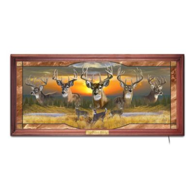 10-Point Buck Collectible Deer Art Wall Decor