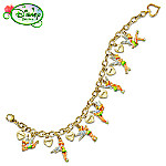 Disney Tinker Bell Charming Heart Charm Bracelet