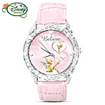 Disney Tinker Bell Believe Rotating Watch