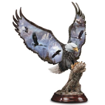 Ted Blaylock Canyon Kings Collectible American Bald Eagle Sculpture