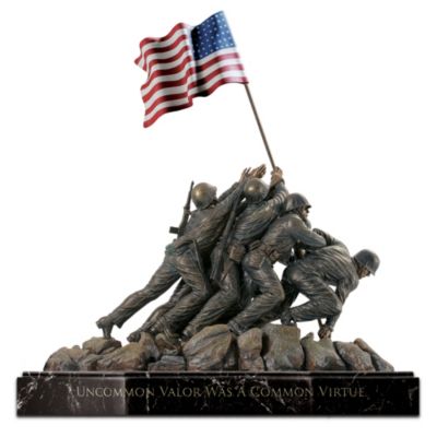 United States Marine Corps Memorial Tabletop Figurine Replica - Memories Of Honor