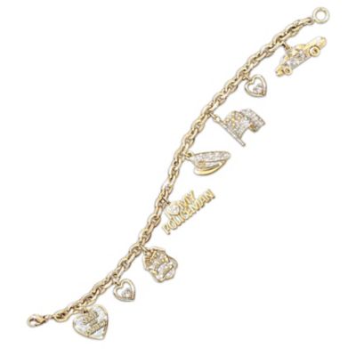 I Love My Policeman Charm Bracelet: Police Jewelry Gift