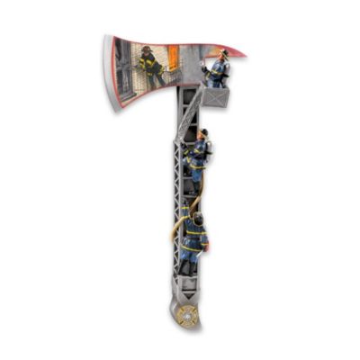 High Rise Rescue Fireman's Axe Replica Wall Decor