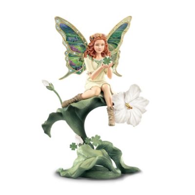 Luck Of The Irish Collectible Fairy Figurine: Emerald Isle Fairy