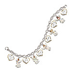 My Daughter, I Wish You Angel Charm Bracelet: Jewelry Gift For Daughters