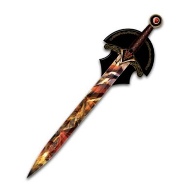 Dragon's Doom Replica Sword: Collectible Dragon Wall Decor
