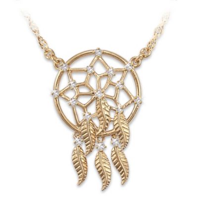 Sacred Spirit Dreamcatcher Native American Inspired Sterling Silver Necklace Jewelry