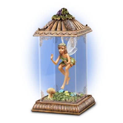 Rise And Shine Illuminated Faerie Figurine: Unique Fairy Tabletop Decor