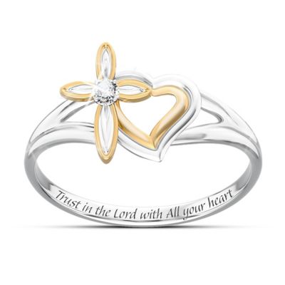 My Daughters Faith And Love Diamond Ring