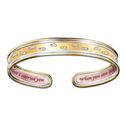 Footprints In The Sand Copper Wellness Bracelet