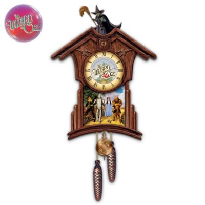 Buy Time For Oz Wizard Of Oz Decorative Wooden Wall Cuckoo Clock: Wizard Of Oz Wall Decor