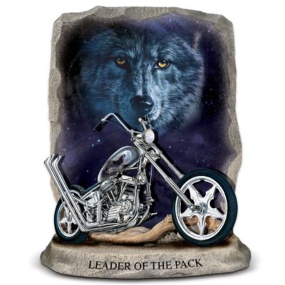 Leader Of The Pack Motorcycle Figurine