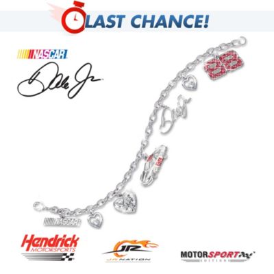 Dale Earnhardt Jr Charm Bracelet