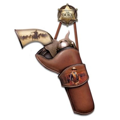 John Wayne The Duke Replica Pistol Wall Decor Art