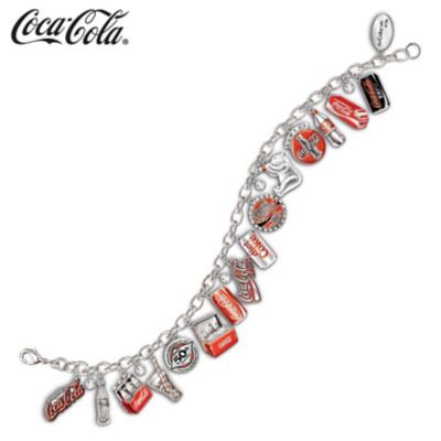 Buy The Ultimate COCA-COLA Through The Years Charm Bracelet
