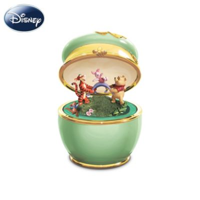 Disney Winnie The Pooh Characters Music Box: Fun In The Sun