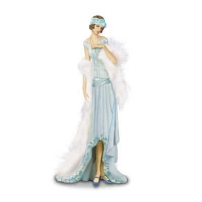Lena Liu Porcelain Women Figurine - 1920's Lillian