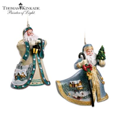 Thomas Kinkade Ornament Set