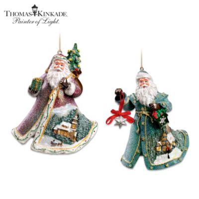 Thomas Kinkade Ornament Set