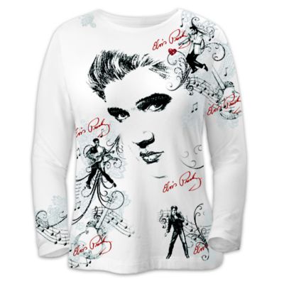 Elvis Presley Artistic Long Sleeved Shirt