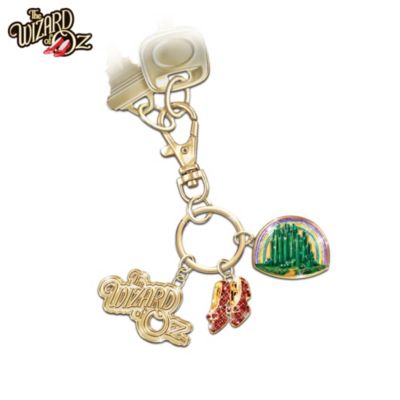 Buy Wizard Of Oz Swarovski Crystal Key Chain: There's No Place Like Home