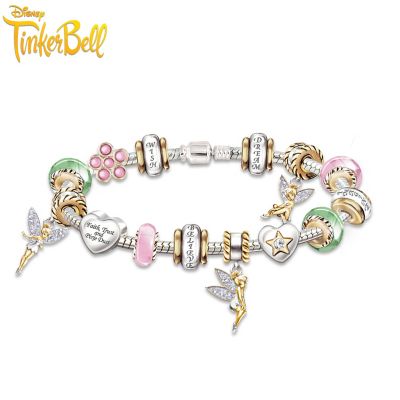 Faith, Trust & Pixie Dust" Tinker Bell Charm Bracelet