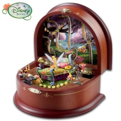Disney Tinker Bell's Cottage Masterpiece Music Box