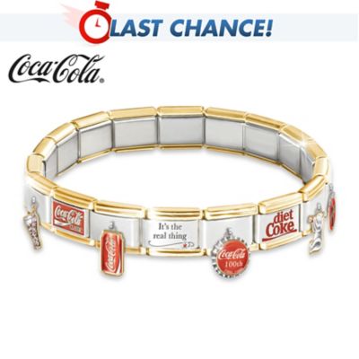 Buy COCA-COLA Ultimate Italian Charm Bracelet