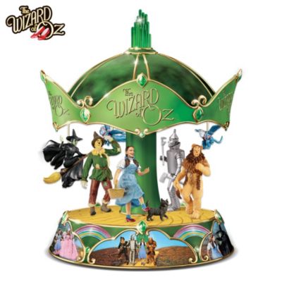 The Wizard Of Oz Heirloom Porcelain Carousel Music Box