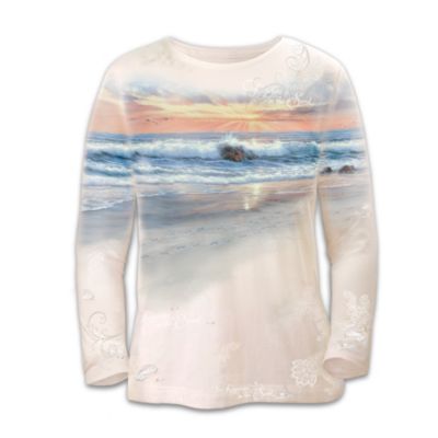 Footprints In The Sand Christian Shirt