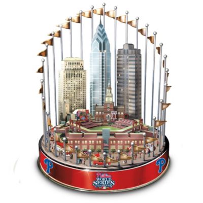 Philadelphia Phillies World Series Championship Collectible Musical Carousel