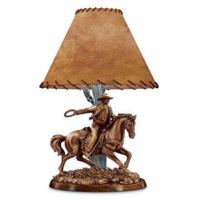 Buy John Wayne-Themed 16-Inch Tall Accent Lamp: American Legend