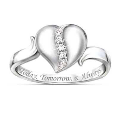 Women's Diamond Rings My Precious Daughter Diamond Ring