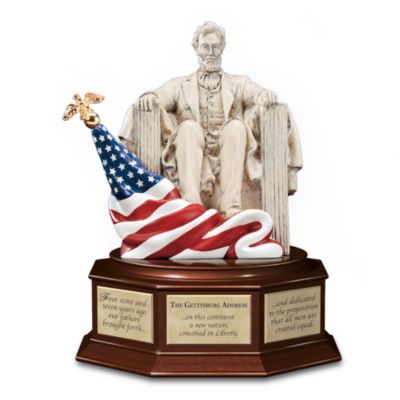 Lincoln Memorial Statue Replica Figurine - Abraham Lincoln's 200th Birthday Tribute