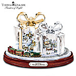 Thomas Kinkade The Gift Of Christmas Table Centerpiece