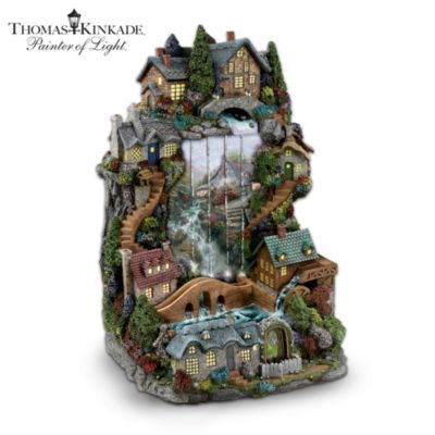 Thomas Kinkade's Tranquil Waters Tabletop Fountain