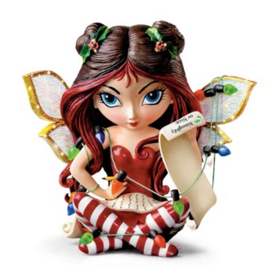 Dear Santa: Define Good Fantasy Fairy Figurine By Jasmine Becket-Griffith