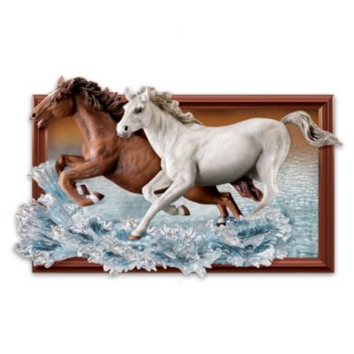 Wave Racers Living Print Wall Decor Art