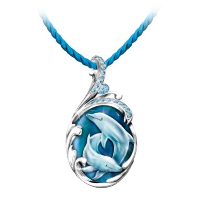 Christian Riese Lassen Reflections Of Paradise Crystal Pendant Necklace
