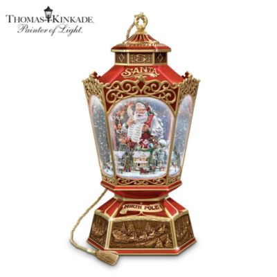 Thomas Kinkade Santa's Magic Lantern