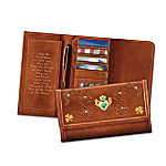 Irish Pride Womens Leather Wallet: May The Road Rise To Meet You